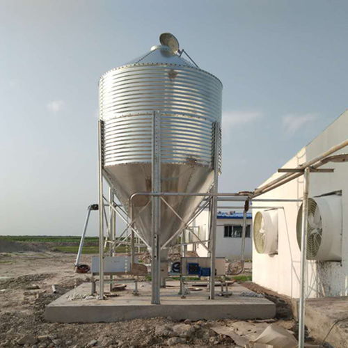 正红养殖 专业镀锌板料塔，打造现代化高效畜牧储料方案